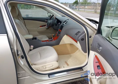 2011 Lexus Es 350 from USA, damaged, VIN JTHBK1EG2B2439995